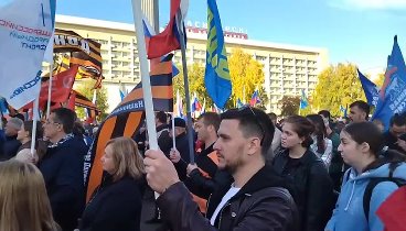 Митинг - Концерт " Своих не бросаем "
в Красноярске. 
