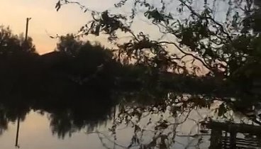 Вечер на рыболовной базе отдыха "Кубанский хутор"