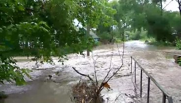 ливень Брянск 14. 07.18, Советский район, ул. Нижний судок 