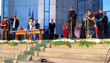 Награждение выпускников в г.Комсомольске.30.05.2015г