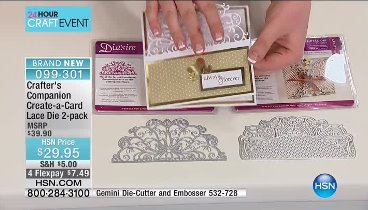 HSN  Crafter's Companion 03.08.2017 - 09 PM