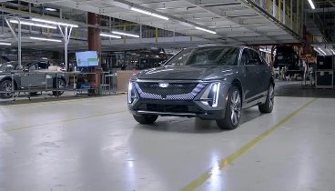 2023 Cadillac Lyriq Production - Electric SUV _ Assembly _ Body Shop ...