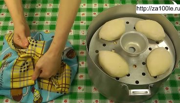 Пигоди (корейские пирожки на пару) видео рецепт