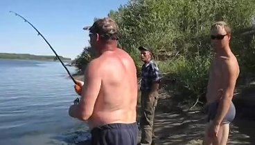 Рыбалка не для слабых