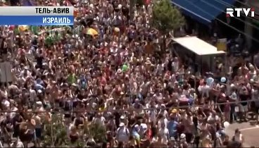 15-На гей-парад в Тель-Авиве вышли 200 тысяч человек