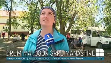 Drumul spre Mănăstirea Chistoleni