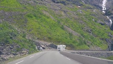 Дороги Норвегии на видеорегистратор