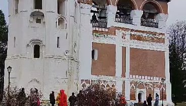 колокольный звон город Суздаль Спасо-Евфимиев монастырь 04.11.2023 год. 
