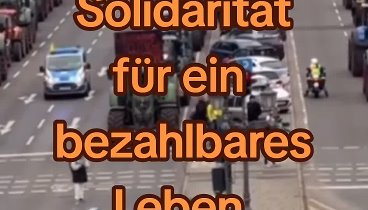 MEGA-STREIK IN DEUTSCHLAND, am 08.01.2024