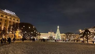 как классно побывать в красивом городе Санкт-Петербурге на Новый год ...