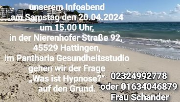 Hypnose Info Tag 