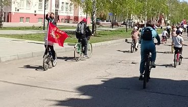 Велопробег посвящённый празднику
День Победы 🤗