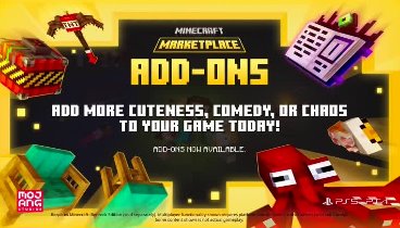Minecraft - Marketplace Add-ons Launch Trailer _ PS4 & PSVR Games