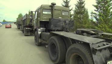 Иртышская птицефабрика передает три большегрузных автомобиля в зону СВО