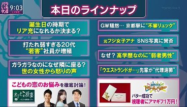 バラいろダンディ 240506 動画 | 2024年5月6日