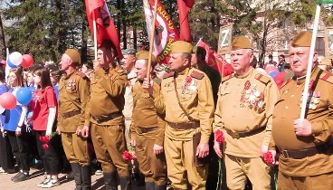 Празднование Дня Победы в Краснобродском.