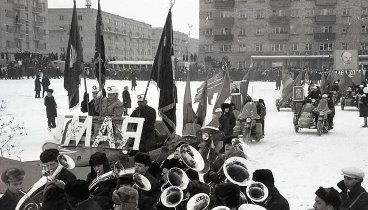 Первомайская Демонстрация 1970г (Инта)