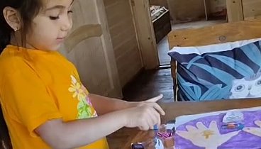 Открытие маникюрного салона, девочке 5 лет