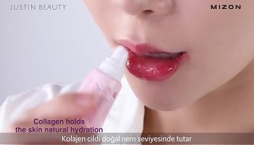 Коллагеновый бальзам для губ  Mizon Collagen Aqua Volume Lip Essence