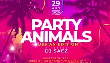 Party Animals 29.08.2020