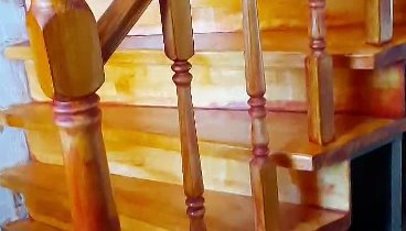Полувинтовая лестница.