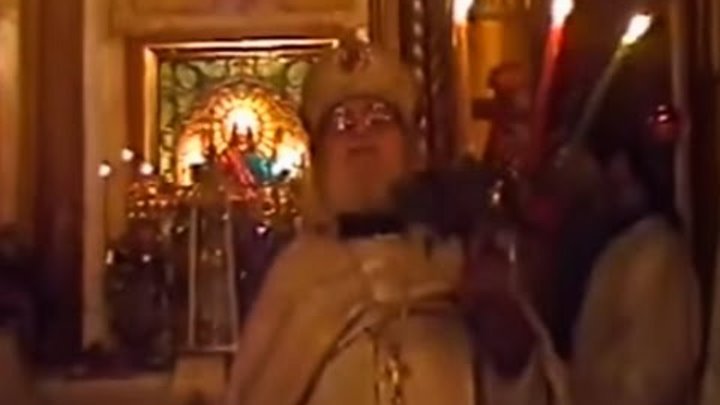 Отец Иоанн Крестьянкин  Пасха 2000 г.