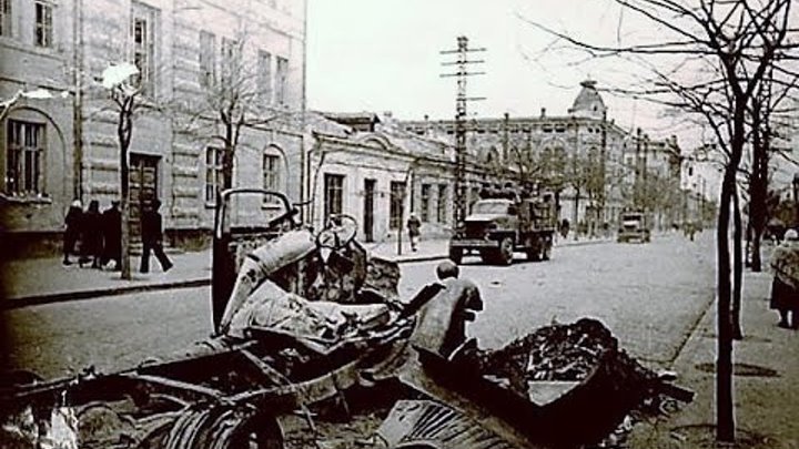 Симферополь 1944 года. Освобождение Симферополя 1944. Симферополь в годы оккупации 1941-1944 гг.