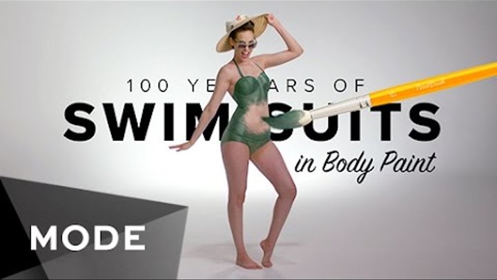 100 Years of Body Paint: Swimwear ★ Mode.com