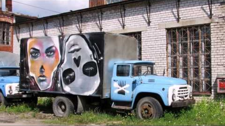 Брошенные и списанные грузовики на территории России