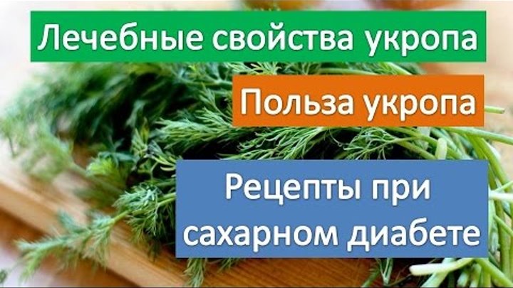 Укроп при диабете