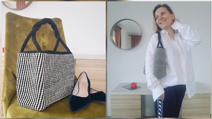 Вяжем бомбическую сумку "РОЯЛЬ" 👜 crochet bag.