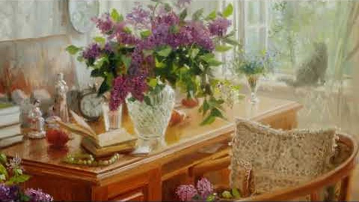 Сирень в живописи. Lilac in painting