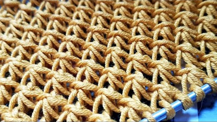 Бомбический узор к лету - "Объёмные лепестки" 🌱 knitting  ...