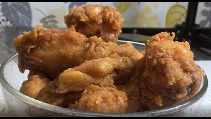 🍗 Острые куриные крылья как в KFC | Готовлю острые куриные крылышки ...