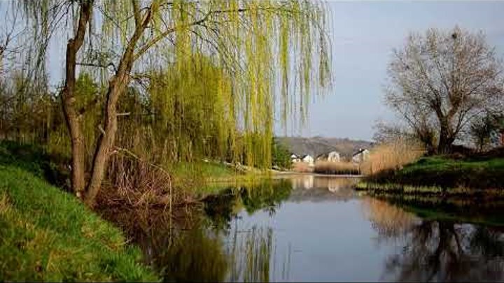 Весна на берегу реки Кильчень.