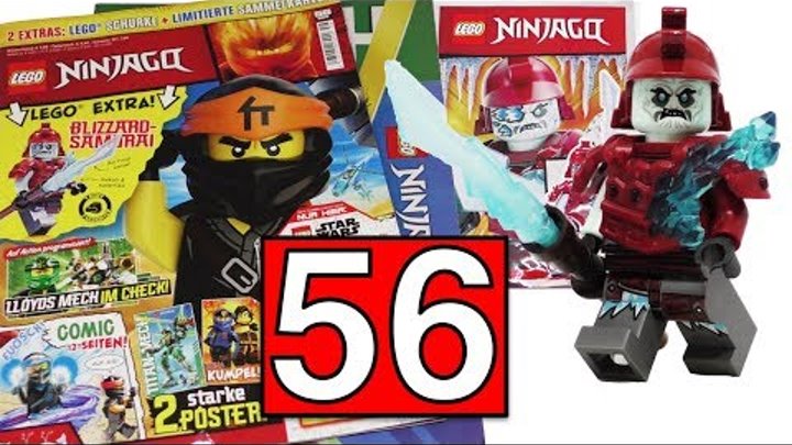 LEGO NINJAGO #56 ОБЗОР ЖУРНАЛА