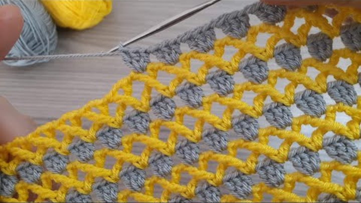 Tığ İşi Şahane Örgü Modeli - Super Easy Crochet Knitting - Bebek Bat ...