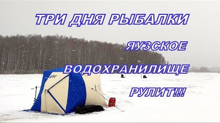 Три апрельских дня рыбалки в палатке. Яузское водохранилище рулит!