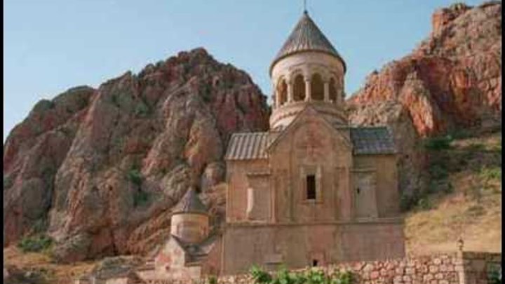 Арм 18. Ишхан Нораванк. Армянская Церковь в скале. Armenian Narekaci Churches. Нораванк фотография из 1969 года все скултури.