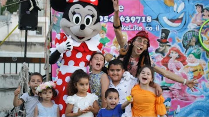 Фото - Видео на детский день рождения в Израиле.