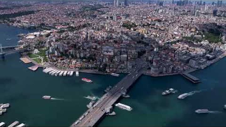 Istanbul City with HD Aerial View