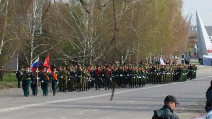 9 мая 2017 г. 9 Мая Юрга. Подготовка к параду город Юрга. Город Юрга место проведения военного парада.