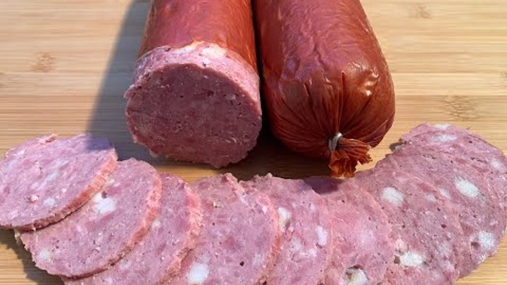 Украинская варено копченая колбаса   Ukrainische Kochsalami