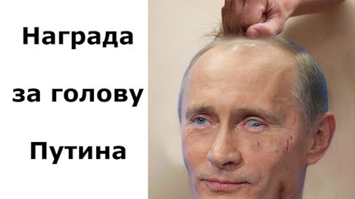 Назначили награду за голову. Отрубленная голова Путина. Головп Путина. Затылок Путина.