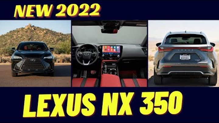 Новый Lexus NX 350 AWD 2022 - компактный внедорожник премиум-класса