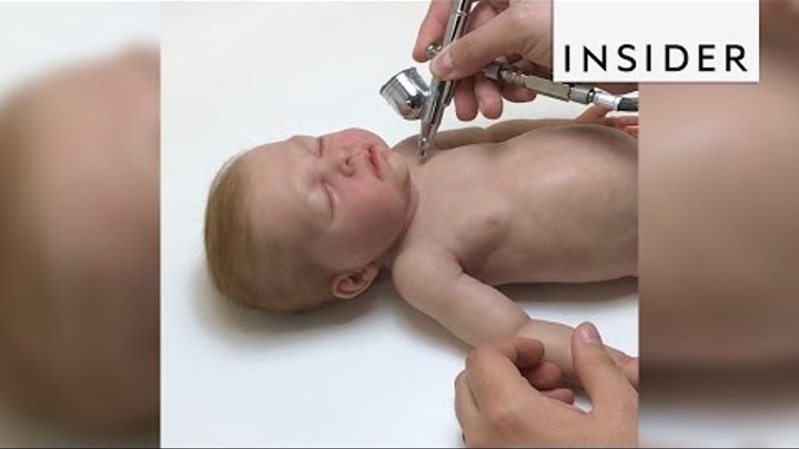 A company makes creepily realistic babies