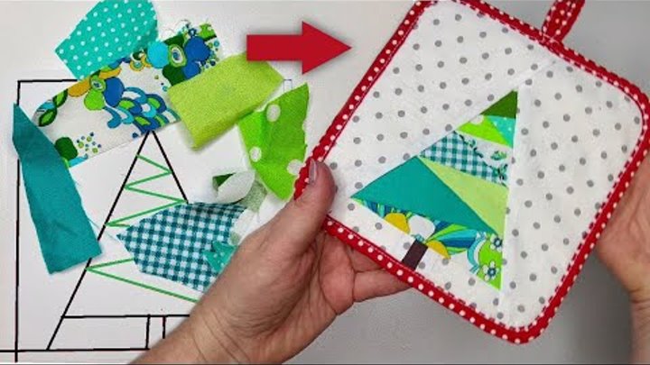 💥🎄Decorate your kitchen with a Christmas pot holders/diy