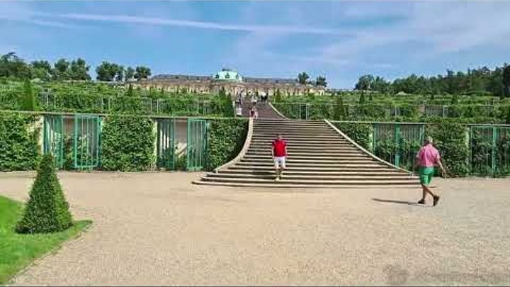 🏛️Дворец Сан-Суси. Потсдам. Германия. Sanssouci Palace. Potsdam. Ge ...