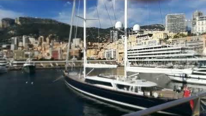 Порт Монако, январь—2023