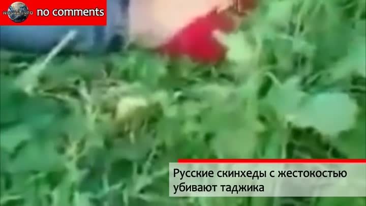 Таджики зарезали русского